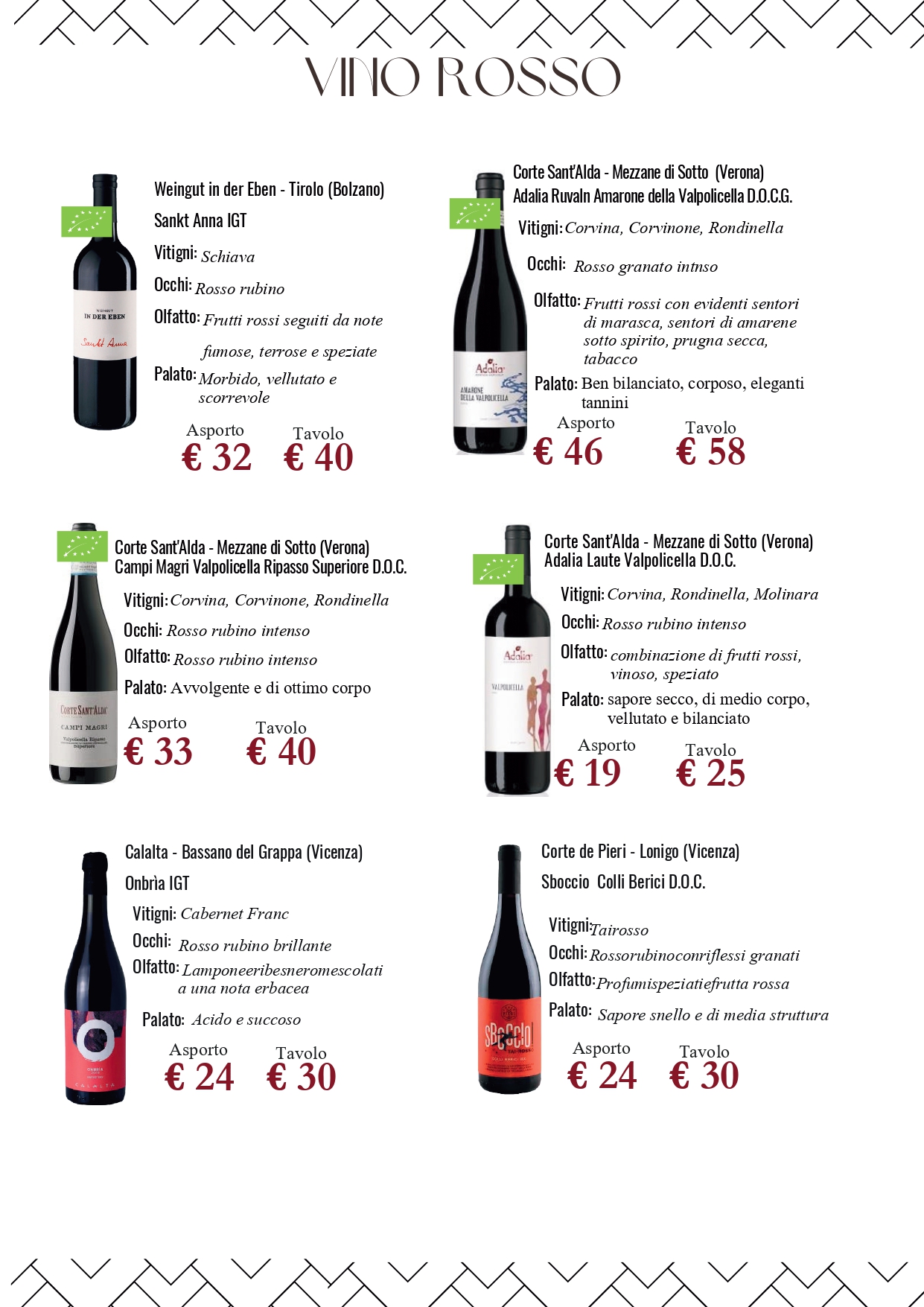 Carta Vini Pagina 19